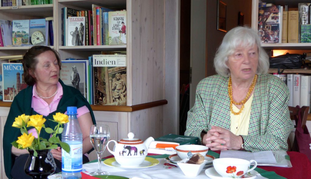 Lesung in Schröders Buchcafé in Wildflecken-Rhön aus der Biographie Berthold Simonsohn